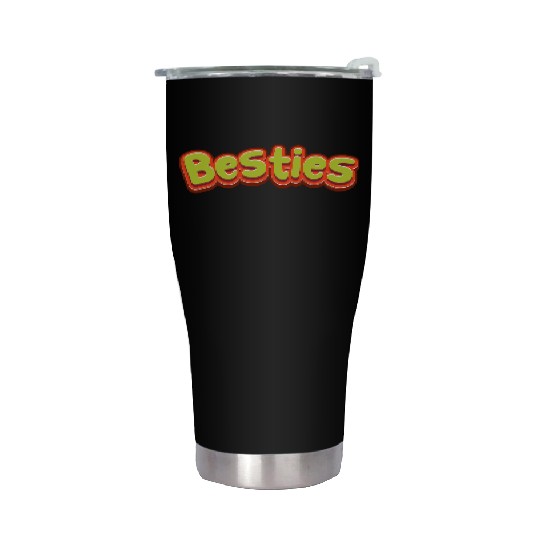besties Stainless Steel Tumblers