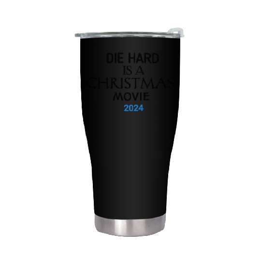 "Yippee Ki-Yay Christmas: Embracing Die Hard as a Stainless Steel Tumblers