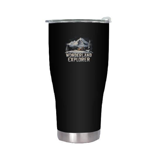 Winter Wonderland Explorer Stainless Steel Tumblers