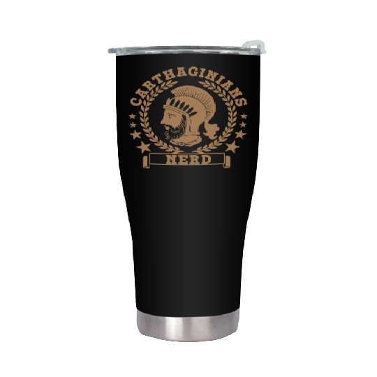 Carthaginians nerd Stainless Steel Tumblers