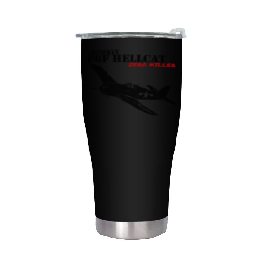 F6F Hellcat Stainless Steel Tumblers