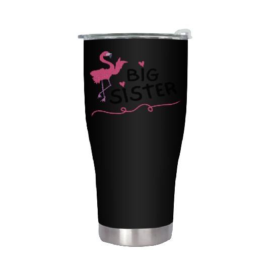 Big Sister Little Brother Matching Outfits Toddler Stainless Steel Tumblers