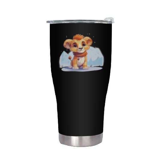 Baby Simba- The lion king Stainless Steel Tumblers