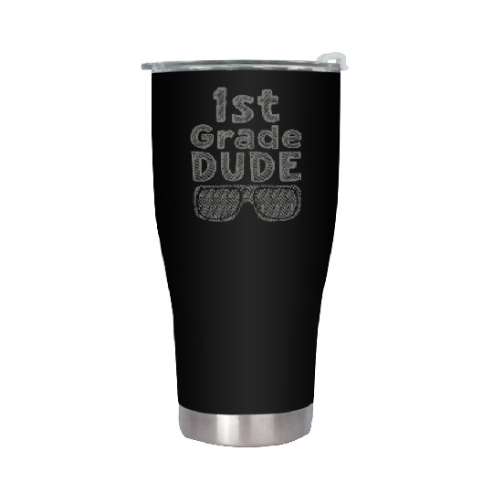 Kindergarten Teacher Funny Student 1st Graduation Stainless Steel Tumblers