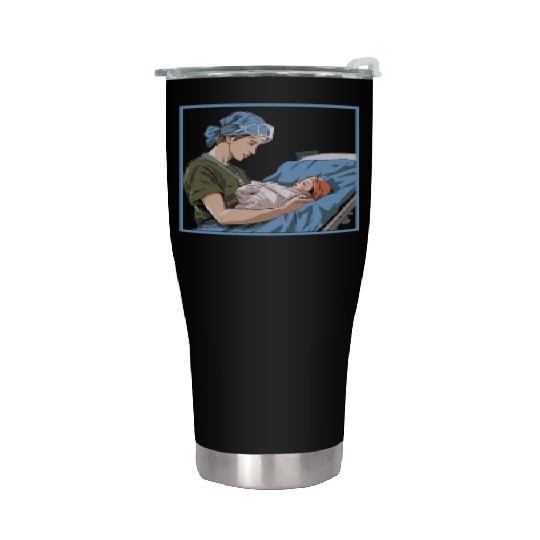 Registered Nurse Medical Medicine Neonatal Nurse Stainless Steel Tumblers