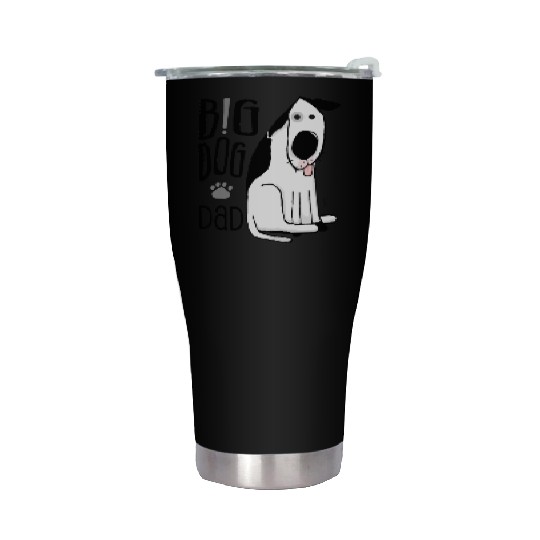 Big Dog Dad Stainless Steel Tumblers