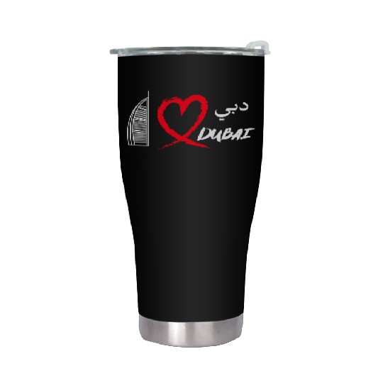 i love dubai Stainless Steel Tumblers