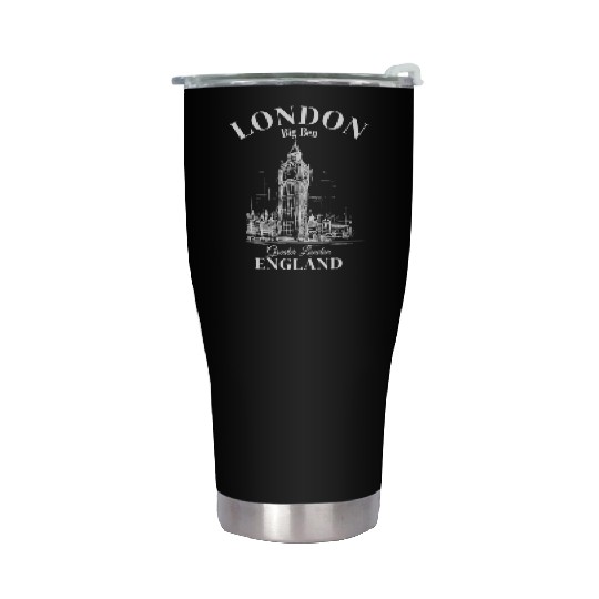 London Big Ben England Stainless Steel Tumblers