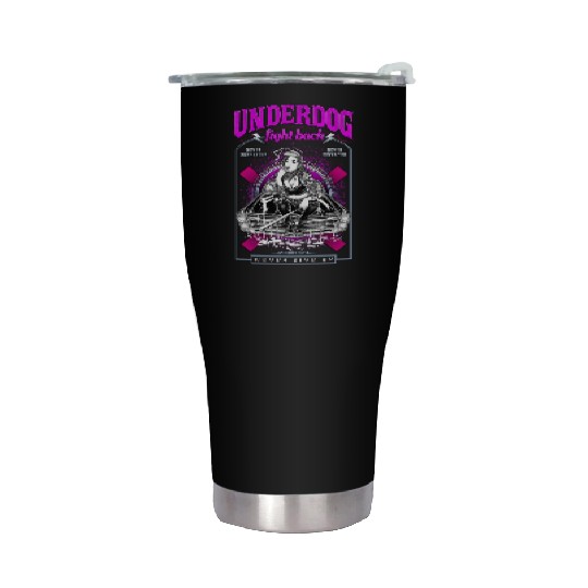 underdog fight back #1 Stainless Steel Tumblers