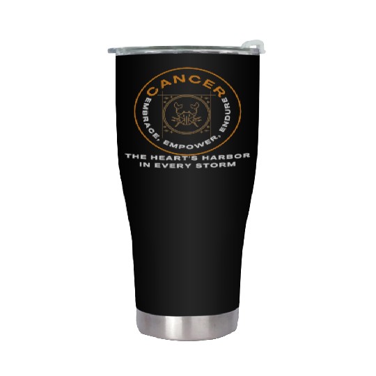 The Cancer Zodiac Sign: A Symbol of Strength Stainless Steel Tumblers