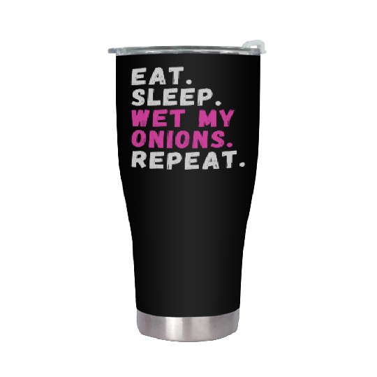 Onion Lover Planting Edible Garden Chef Stainless Steel Tumblers