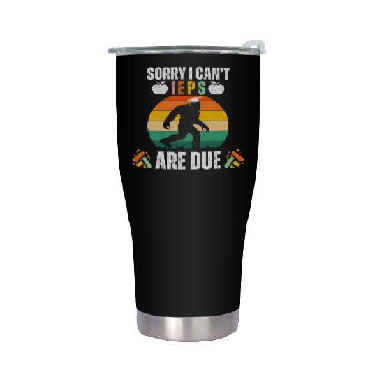 Humorous Sasquatch Graduation Design Stainless Steel Tumblers