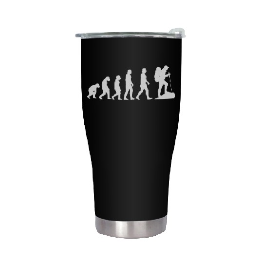 Hiking Evolution | Mountaineer | Wanderlust Stainless Steel Tumblers
