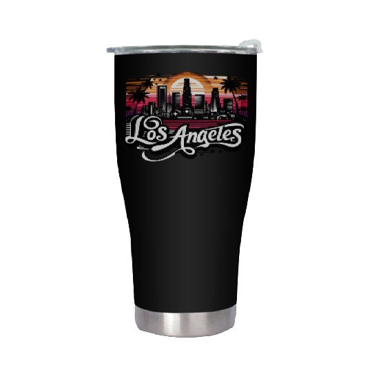 Los Angeles City Stainless Steel Tumblers