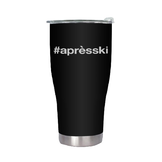 APRES SKI Hashtag Stainless Steel Tumblers