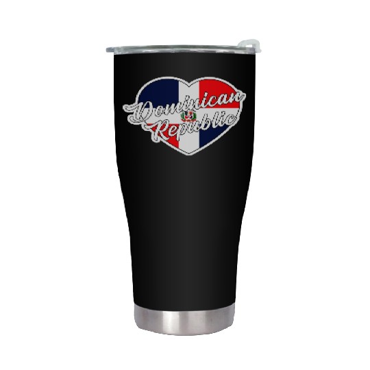 Dominican Republic Stainless Steel Tumblers