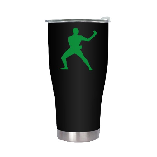 Israel Adesanya Green Active Stainless Steel Tumblers