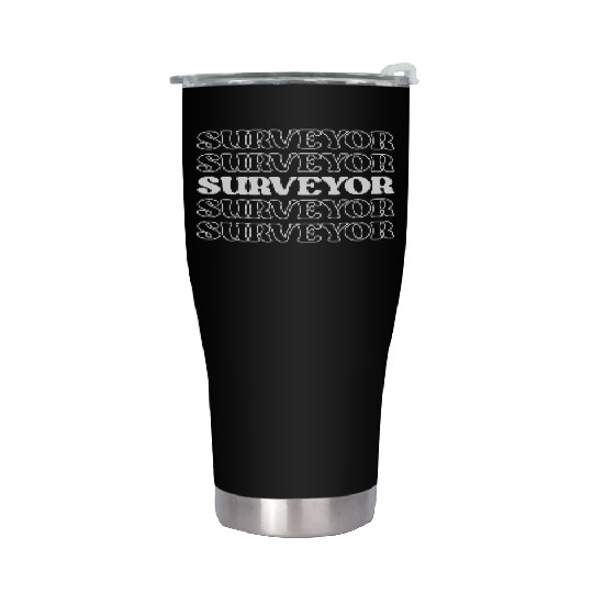 Surveyor Mapper Land Surveyor Geospatial Expert Stainless Steel Tumblers