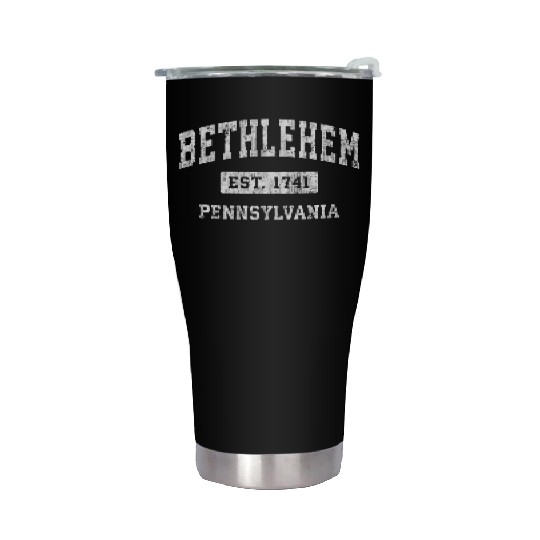 Bethlehem Pennsylvania Pa Established Sports Stainless Steel Tumblers