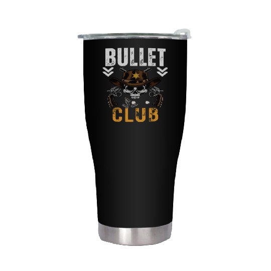 Skeleton Arsenal Bullet Club Commando Stainless Steel Tumblers Stainless Steel Tumblers