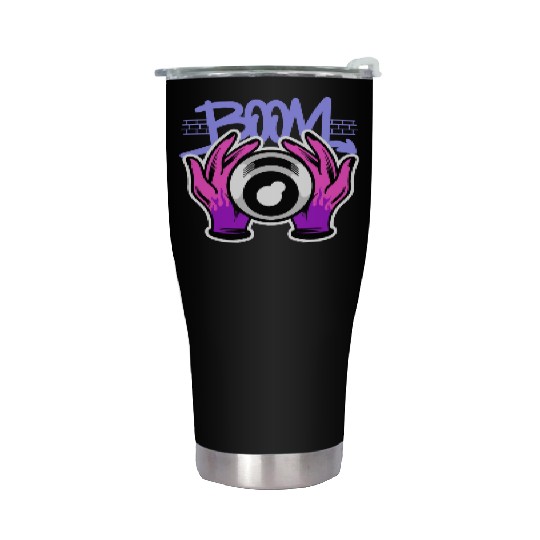 Quirky Quips: Cartoon Comedy Couture Stainless Steel Tumblers
