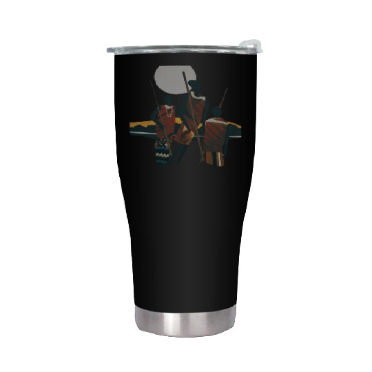 African Art, Tribal Men, Ethnic art, Gift For All Stainless Steel Tumblers
