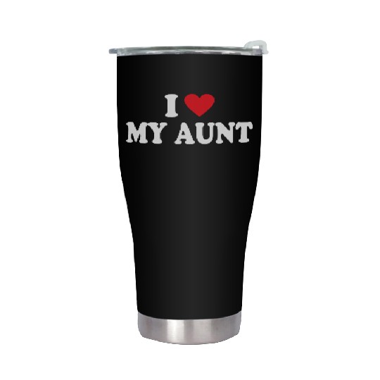 I Love My Aunt Stainless Steel Tumblers