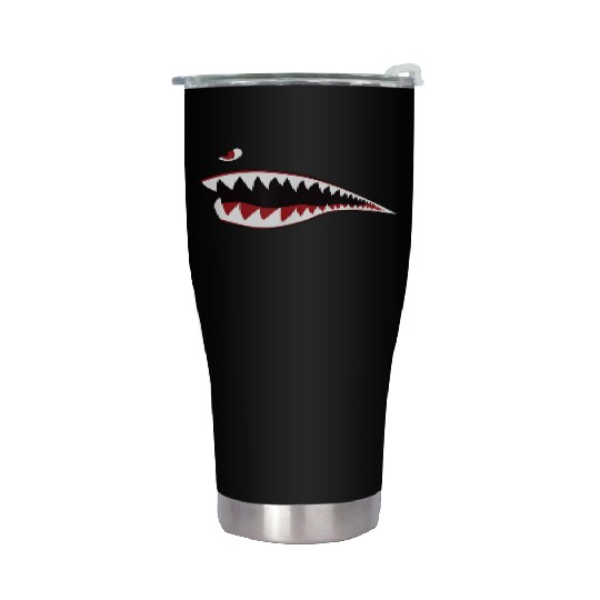 p-51 mustangs p-40 warhawks Stainless Steel Tumblers