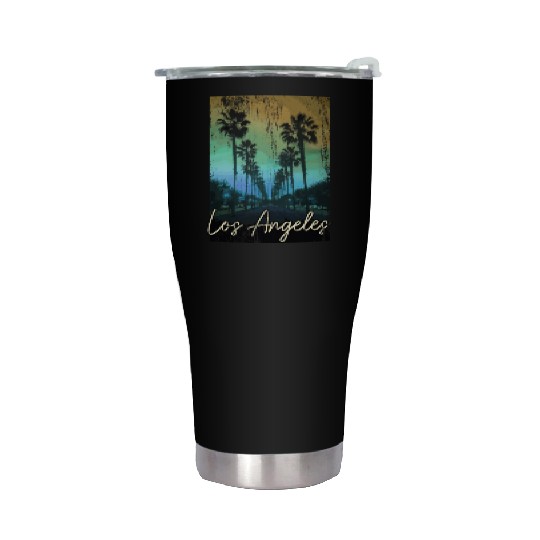 Los Angeles California LA Gift Stainless Steel Tumblers