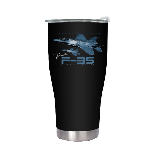 Lockheed Martin F-35 Lightning II Stainless Steel Tumblers