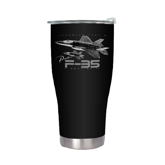 Lockheed Martin F-35 Lightning II Stainless Steel Tumblers