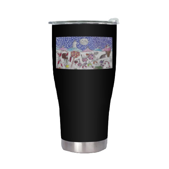 The Nutcracker Christmas Candy Land Stainless Steel Tumblers