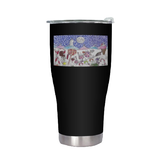 The Nutcracker Christmas Candy Land Stainless Steel Tumblers