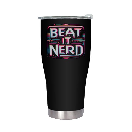 Beat it Nerd 10 Stainless Steel Tumblers