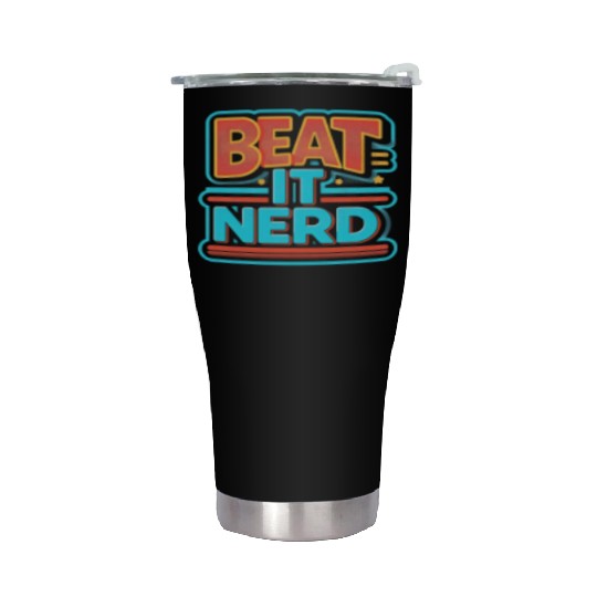 Beat it Nerd 8 Stainless Steel Tumblers