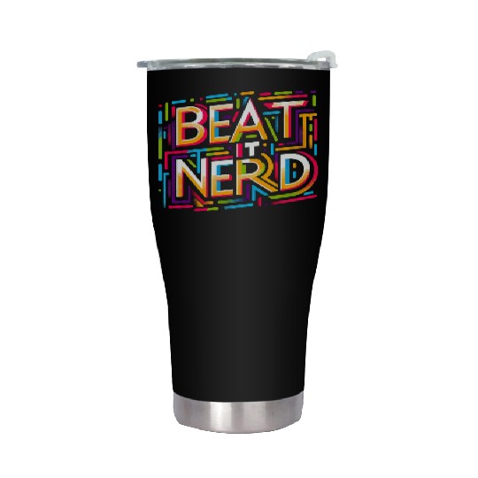 Beat it Nerd 14 Stainless Steel Tumblers