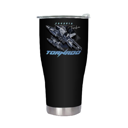 Panavia Tornado European Air Force Fighterjet Stainless Steel Tumblers
