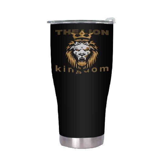 The Lion Kingdom: Roar of Destiny Stainless Steel Tumblers