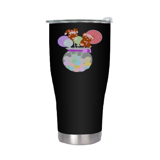 CIRCUS IN SPRING: CIRCUS CANDY JAR Stainless Steel Tumblers