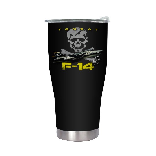 F-14 Tomcat Fighterjet Stainless Steel Tumblers