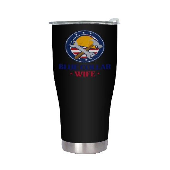 Blue Collar Wife Stainless Steel Tumblers