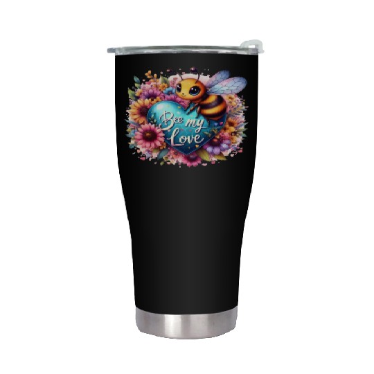 Bee my love. Stainless Steel Tumblers