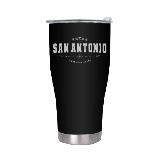 San Antonio (TX) USA Stainless Steel Tumblers