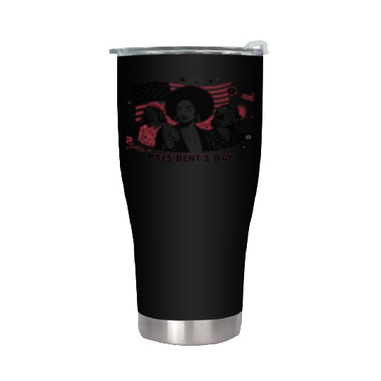 history of us presidents day Stainless Steel Tumblers
