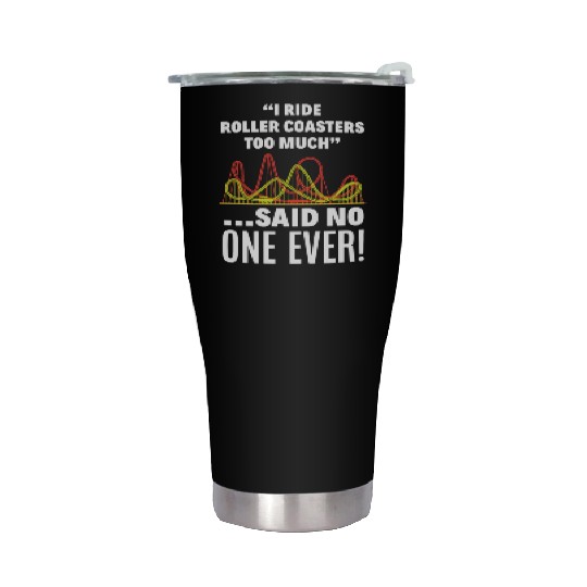 Roller Coaster Fan Stainless Steel Tumblers