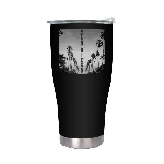 San Diego California Vintage Souvenir Stainless Steel Tumblers