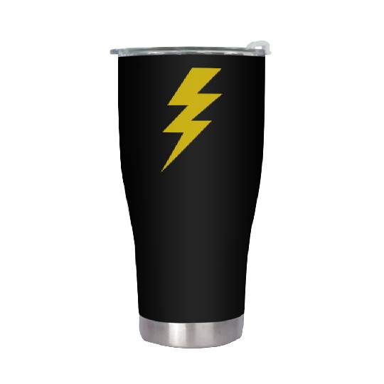 Lightning Bolt Stainless Steel Tumblers