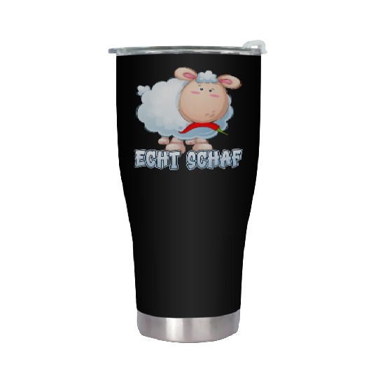 Sheep North German Lamb Shepherd Stainless Steel Tumblers