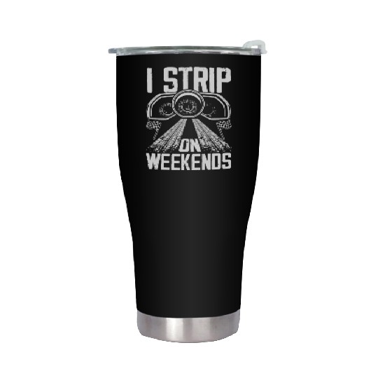 Funny Drag Race Drag Racing Gift Stainless Steel Tumblers