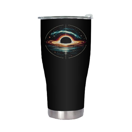 Black Hole Space Universe Astronomy Astronomer Stainless Steel Tumblers